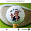 Load image into Gallery viewer, Funny Trump Golf Ball, Make America Greater than that swing, Donald Trump Golf Ball