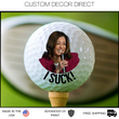 Load image into Gallery viewer, I suck Kamala Harris Golf Ball