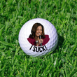 Load image into Gallery viewer, I suck Kamala Harris Golf Ball