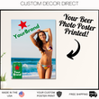 Load image into Gallery viewer, Tik Tok Beer Poster Custom Beer Poster