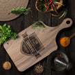 Load image into Gallery viewer, The Carnivore Lifestyle Logo Paddle Cutting Board
