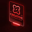 Load image into Gallery viewer, Custom Logo LED Light, Custom Sign, Your Custom Text Metal Sign, Your Logo Here Sign, Night Light Custom, Your Text Here Sign, Custom Design Sign, Personalized Light Sign