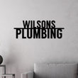 Load image into Gallery viewer, Plumber Sign, Small Business Sign, Plumber Gift, Metal Sign, Business owner Gift, Plumber, Personalized Sign, Custom Sign