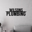 Load image into Gallery viewer, Black Friday Sale, Plumber Sign, Small Business Sign, Plumber Gift, Metal Sign, Business owner Gift, Plumber, Personalized Sign, Custom Sign