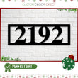 Load image into Gallery viewer, Custom Address Sign, Home Address Sign, Address Number, Address Sign, Metal Address Plaque, Metal house numbers, Realtor Gift, Closing Gift