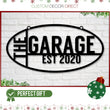 Load image into Gallery viewer, Personalized Garage Sign, Hanging Shop Sign, Store Sign, Husband Gift, Custom Garage Sign, Metal Shop Sign, Metal Workshop Sign, Metal Sign