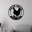 Load image into Gallery viewer, Christmas Gift, Our Little Coop Sign Metal Sign, Chicken Coop Sign, Metal Chicken Coop Sign, Personalized Chicken Coop sign, Metal Wall Art