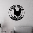 Load image into Gallery viewer, Our Little Coop Sign Metal Sign, Chicken Coop Sign, Metal Chicken Coop Sign, Personalized Chicken Coop sign, Metal Wall Art, Farmhouse Decor
