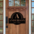 Load image into Gallery viewer, Family Name Custom Metal Sign