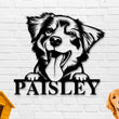 Load image into Gallery viewer, Australian Shepherd Dog Breed Custom Metal Sign
