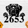 Load image into Gallery viewer, Black Labrador Dog Breed Custom Metal Sign