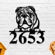 Load image into Gallery viewer, Bulldog Dog Breed Custom Metal Sign