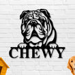 Load image into Gallery viewer, Bulldog Dog Breed Custom Metal Sign