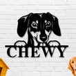 Load image into Gallery viewer, Dachshund Dog Breed Custom Metal Sign