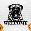 Load image into Gallery viewer, English Mastiff Dog Breed Custom Metal Sign
