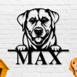Load image into Gallery viewer, Labrador Dog Breed Custom Metal Sign