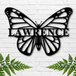 Load image into Gallery viewer, Butterfly Wall Art Metal Sign