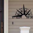 Load image into Gallery viewer, GPS Coordinates Metal Sign