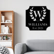 Load image into Gallery viewer, Family Name Est. Custom Metal Sign
