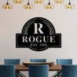 Load image into Gallery viewer, Family Name Custom Metal Sign