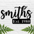 Load image into Gallery viewer, Family Name Custom Metal Sign