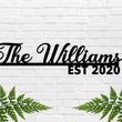 Load image into Gallery viewer, Family Name Est. Custom Metal Sign