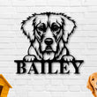 Load image into Gallery viewer, Golden Retriever Dog Breed Custom Metal Sign
