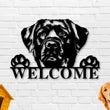 Load image into Gallery viewer, Black Labrador Dog Breed Custom Metal Sign