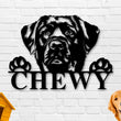 Load image into Gallery viewer, Black Labrador Dog Breed Custom Metal Sign