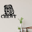 Load image into Gallery viewer, Bulldog Dog Breed Custom Metal Sign