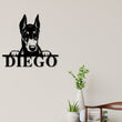 Load image into Gallery viewer, Dobermann Dog Breed Custom Metal Sign