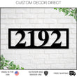 Load image into Gallery viewer, Custom Address Sign, Home Address Sign, Address Number, Address Sign, Metal Address Plaque, Metal house numbers, Realtor Gift, Closing Gift