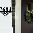 Load image into Gallery viewer, Metal House Number Sign, Address Plaque, Address Number Sign, Metal Address Sign, Numbers, Personalized Number, Housewarming gifts, Custom