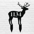 Load image into Gallery viewer, Deer Address Custom Yard Sign