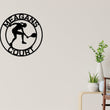 Load image into Gallery viewer, Personalized Tennis Racket Sign, Personalized Girls Tennis Sign, Coach Gift, Tennis Team Sign, Sports Decor, Girls Bedroom Sign