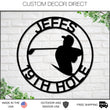 Load image into Gallery viewer, Personalized Golf Sign, Personalized Golf Decor, Golf Wall Art, Golf Sign, 19th Hole Sign for him, Metal Sign, Gift for Dad, Bar Sign, Golf