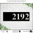 Load image into Gallery viewer, Mothers day gift, Personalized Mothers day Gift, Gift for Mom, Address Sign, Metal Address Plaque, Metal house numbers, Custom Address Sign