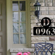 Load image into Gallery viewer, Custom Metal Address Sign, Rectangle Metal House Numbers, Outdoor Metal, Mailbox Sign, Metal Address Plaque, Housewarming Gift, Metal