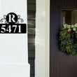 Load image into Gallery viewer, Custom Metal Address Sign, Rectangle Metal House Numbers, Outdoor Metal, Mailbox Sign, Metal Address Plaque, Housewarming Gift, Metal