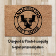 Load image into Gallery viewer, Mothers Day Gift, Mothers day Doormat, RV Doormat, Personalized Doormat, Camper Doormat, Last name Doormat, Campfire Doormat, Camper Rug