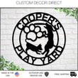 Load image into Gallery viewer, Play Yard Sign, Pet Play Yard Sign, Dog Play Yard Sign, Dog Daycare Business Sign, Dog Training Service, Dog Sign, Dog Park Sign, Pet Park