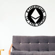 Load image into Gallery viewer, Ethereum Sign, Metal Ethereum Sign, Personalized Ethereum , Custom Cryptocurrency Sign, Ethereum Gift, Ethereum Wall Art, Ethereum Crypto