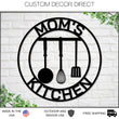 Load image into Gallery viewer, Christmas Gift, Holiday Sale, Custom Kitchen Sign, Personalized Kitchen Sign, Metal Kitchen Sign, Kitchen Gift, Kitchen Decor, Gifts for her