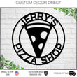 Load image into Gallery viewer, Pizza Shop Sign, Personalized Pizza Sign, Pizza Shop Decor, Custom Pizza Shop Sign, Pizza Stand Open Sign, Business Pizza Sign
