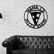 Load image into Gallery viewer, Pizza Shop Sign, Personalized Pizza Sign, Pizza Shop Decor, Custom Pizza Shop Sign, Pizza Stand Open Sign, Business Pizza Sign