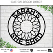 Load image into Gallery viewer, Black Friday, Cyber Monday Sale, She Shed Sign, Personalized She Shed Sign, She Shed Decor, Women Cave Sign, Metal She Shed Sign, Custom