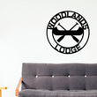 Load image into Gallery viewer, Canoe Sign, Personalized Canoe Sign, Metal Canoe Sign, Lake house Cabin sign, Custom Cabin Sign, Metal sign, Camping sign, Lodge Sign, Cabin