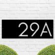 Load image into Gallery viewer, Apartment Number Metal Sign