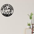 Load image into Gallery viewer, Custom Hen House Sign, Hen House Coop Sign, Silkie Chicken, Our Little Coop Sign Metal Sign, Chicken Sign, Personalized Chicken Coop sign