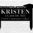 Load image into Gallery viewer, Graduation Name Custom Yard Sign